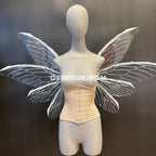 White Transparent Butterfly Fairy Wings