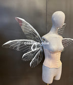 White Transparent Butterfly Fairy Wings