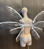 White Transparent Butterfly Fairy Wings