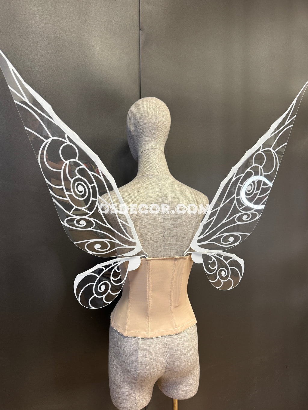White Transparent Fairy Elf Wings