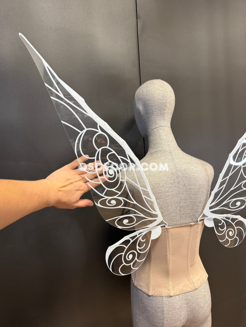 White Transparent Fairy Elf Wings