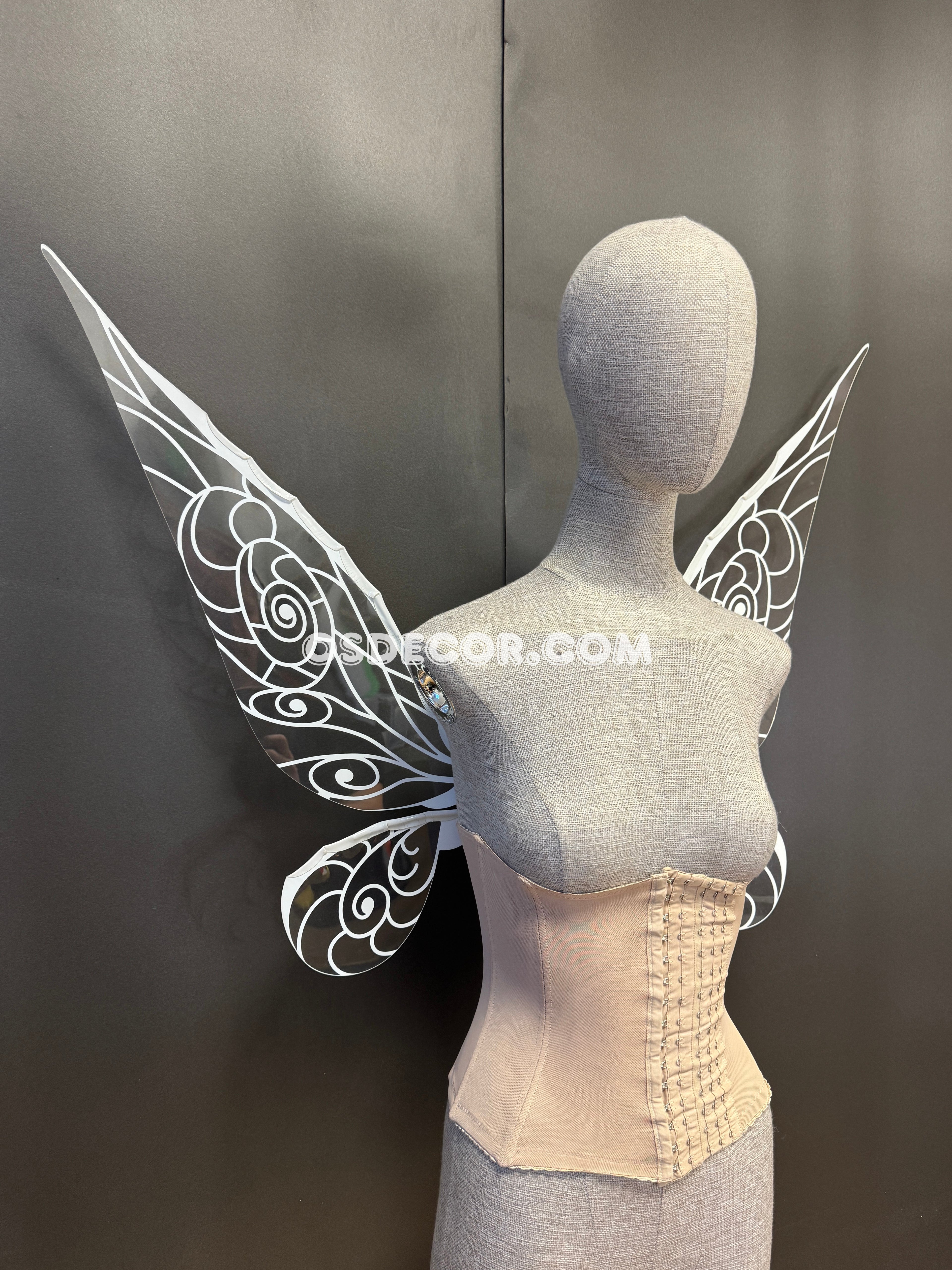 White Transparent Fairy Elf Wings