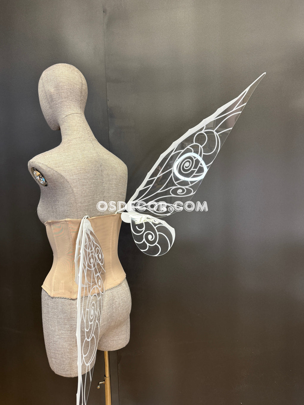 White Transparent Fairy Elf Wings