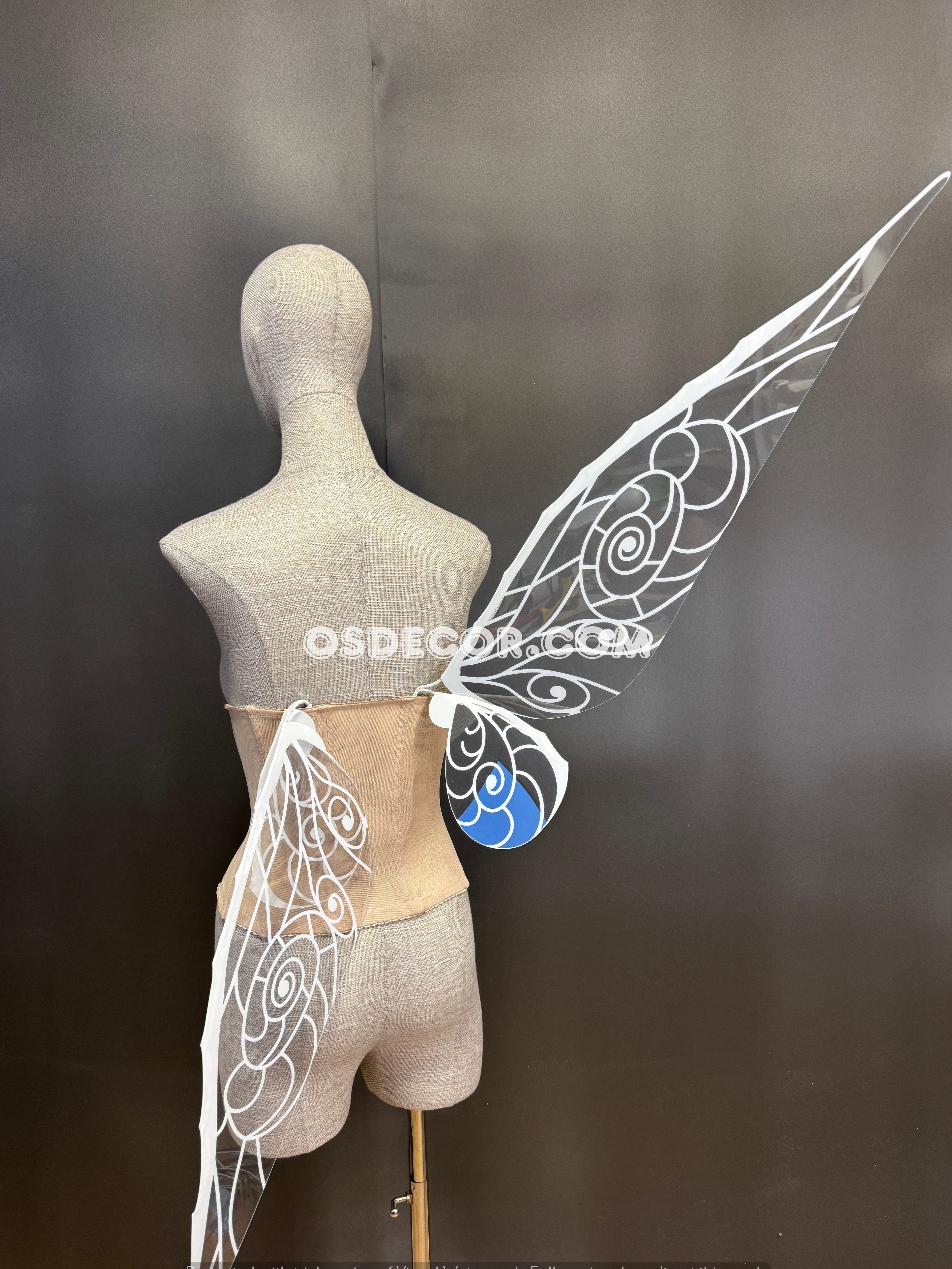 White Transparent Fairy Elf Wings