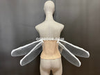 White Transparent Fairy Elf Dragonfly Wings
