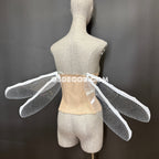 White Transparent Fairy Elf Dragonfly Wings