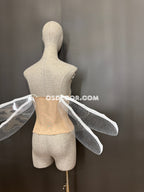 White Transparent Fairy Elf Dragonfly Wings