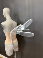 White Transparent Fairy Elf Dragonfly Wings