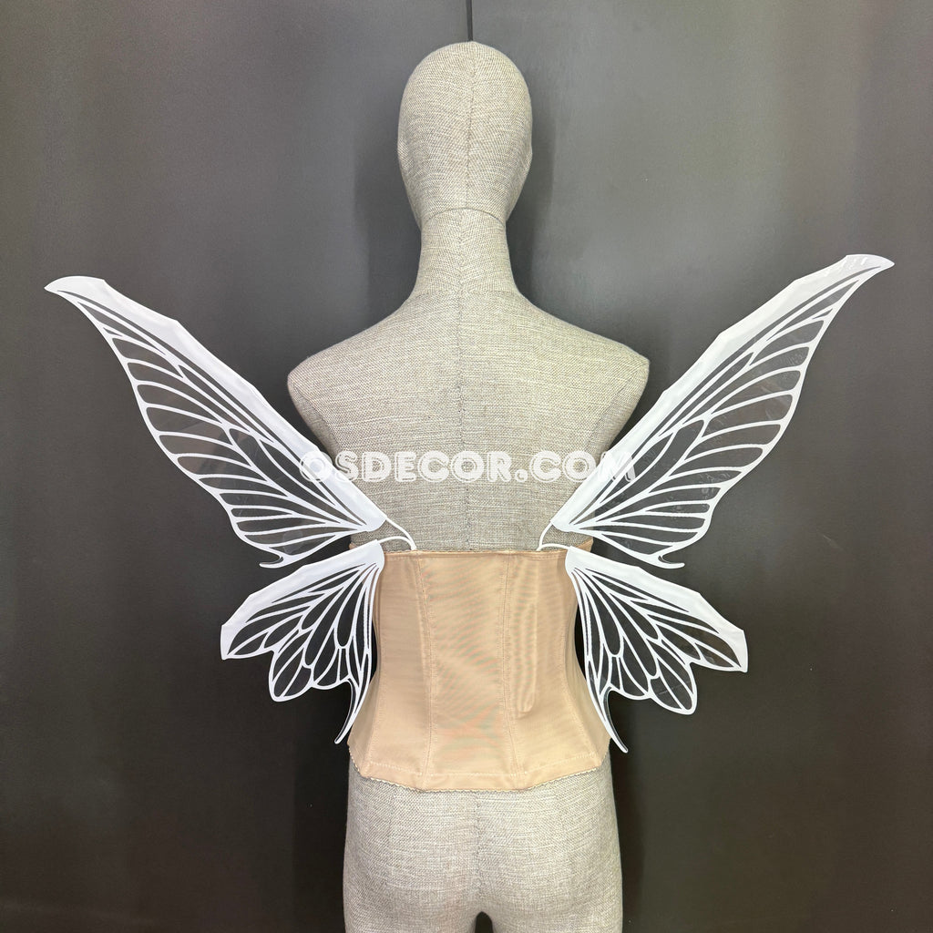 White Transparent Elf Fairy Wings