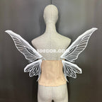 White Transparent Elf Fairy Wings