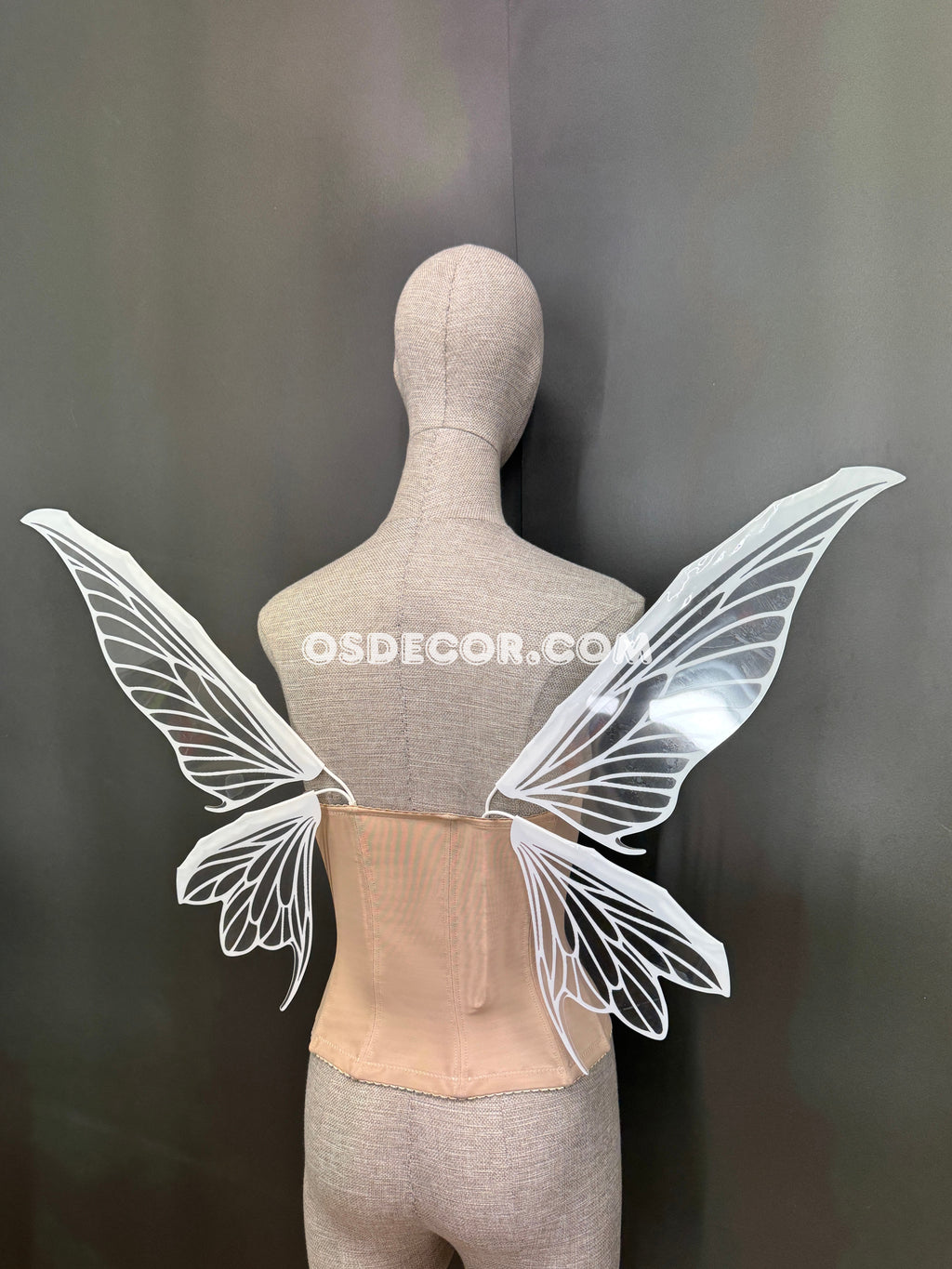 White Transparent Elf Fairy Wings