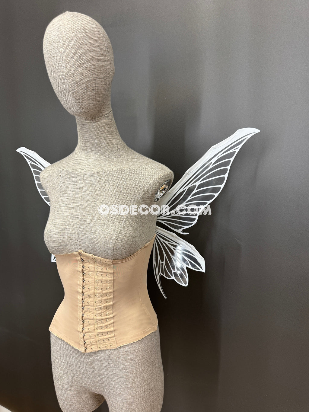 White Transparent Elf Fairy Wings