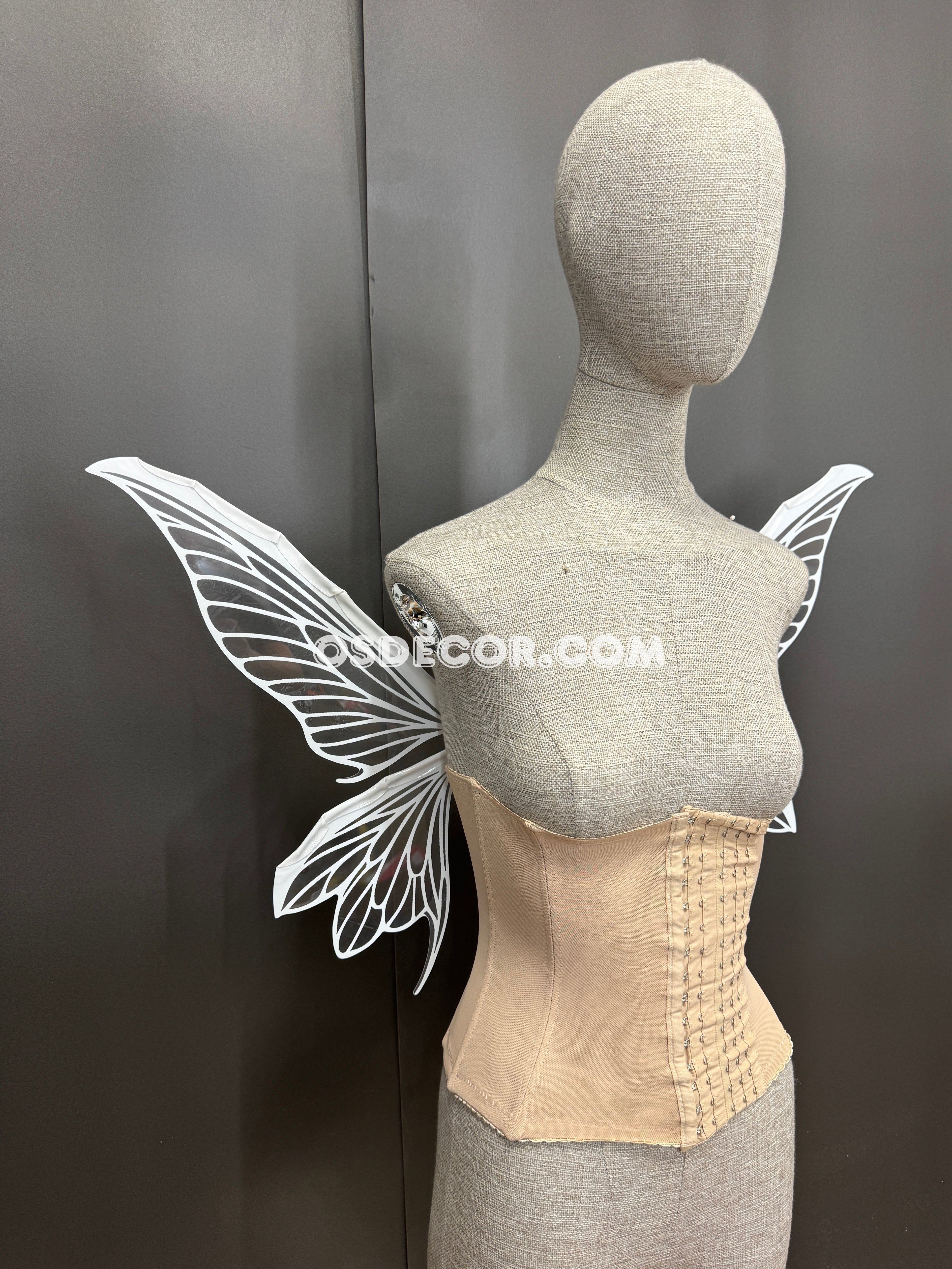 White Transparent Elf Fairy Wings