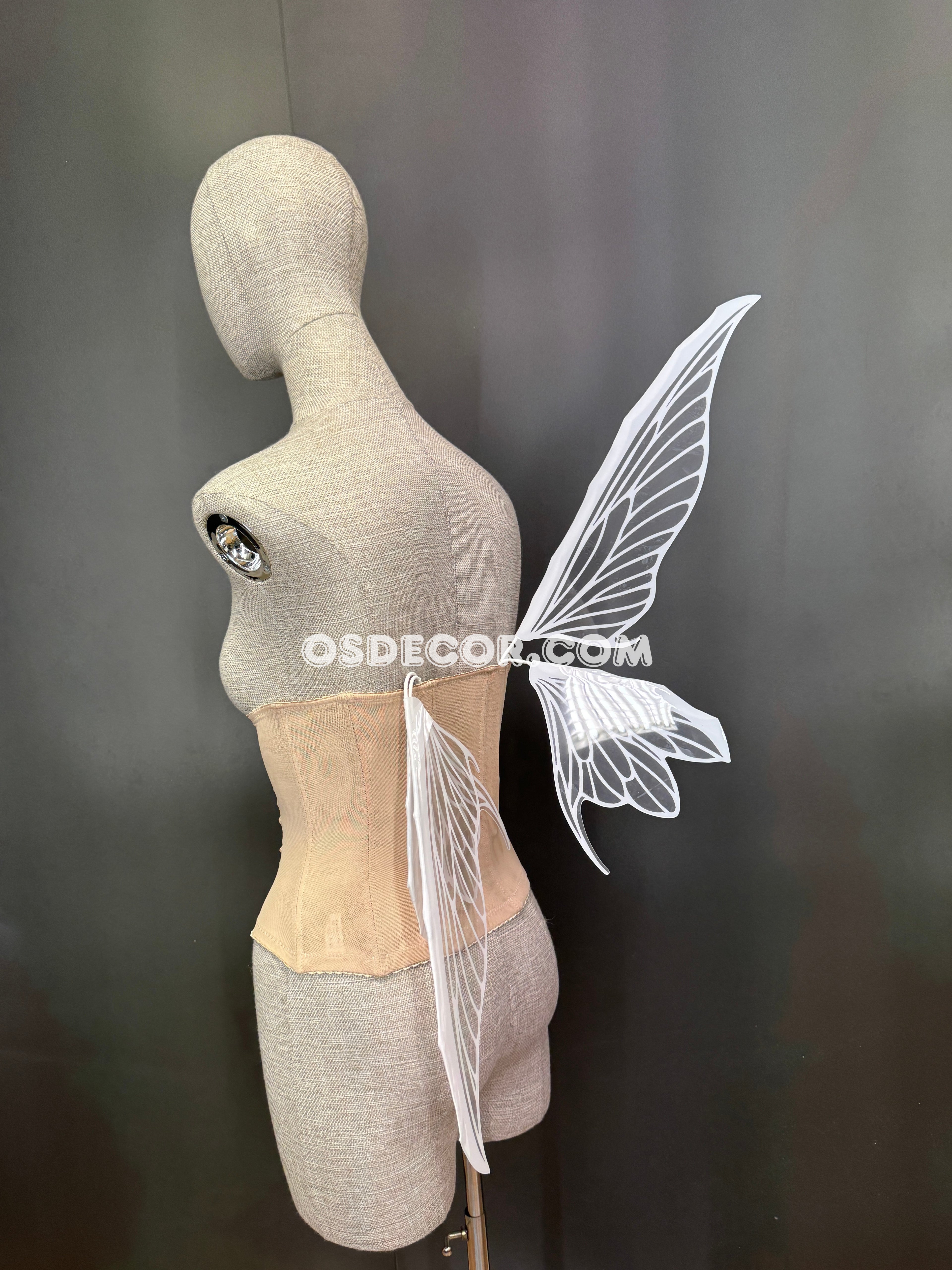 White Transparent Elf Fairy Wings