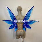 Blue Purple Dragonfly Elf Fairy Wings
