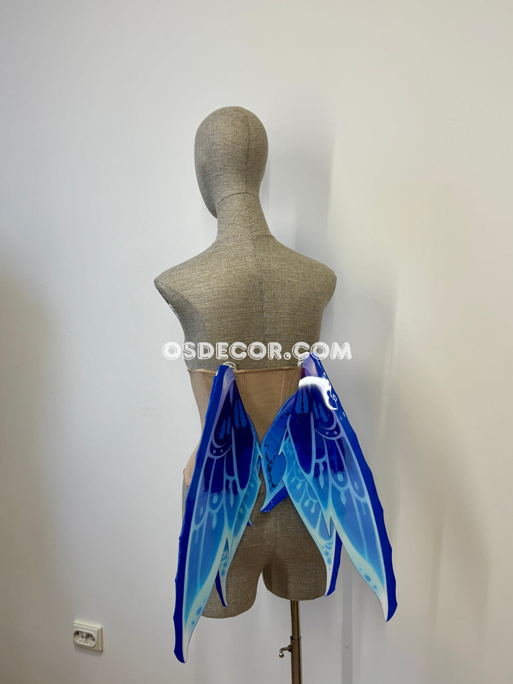 Blue Purple Dragonfly Elf Fairy Wings