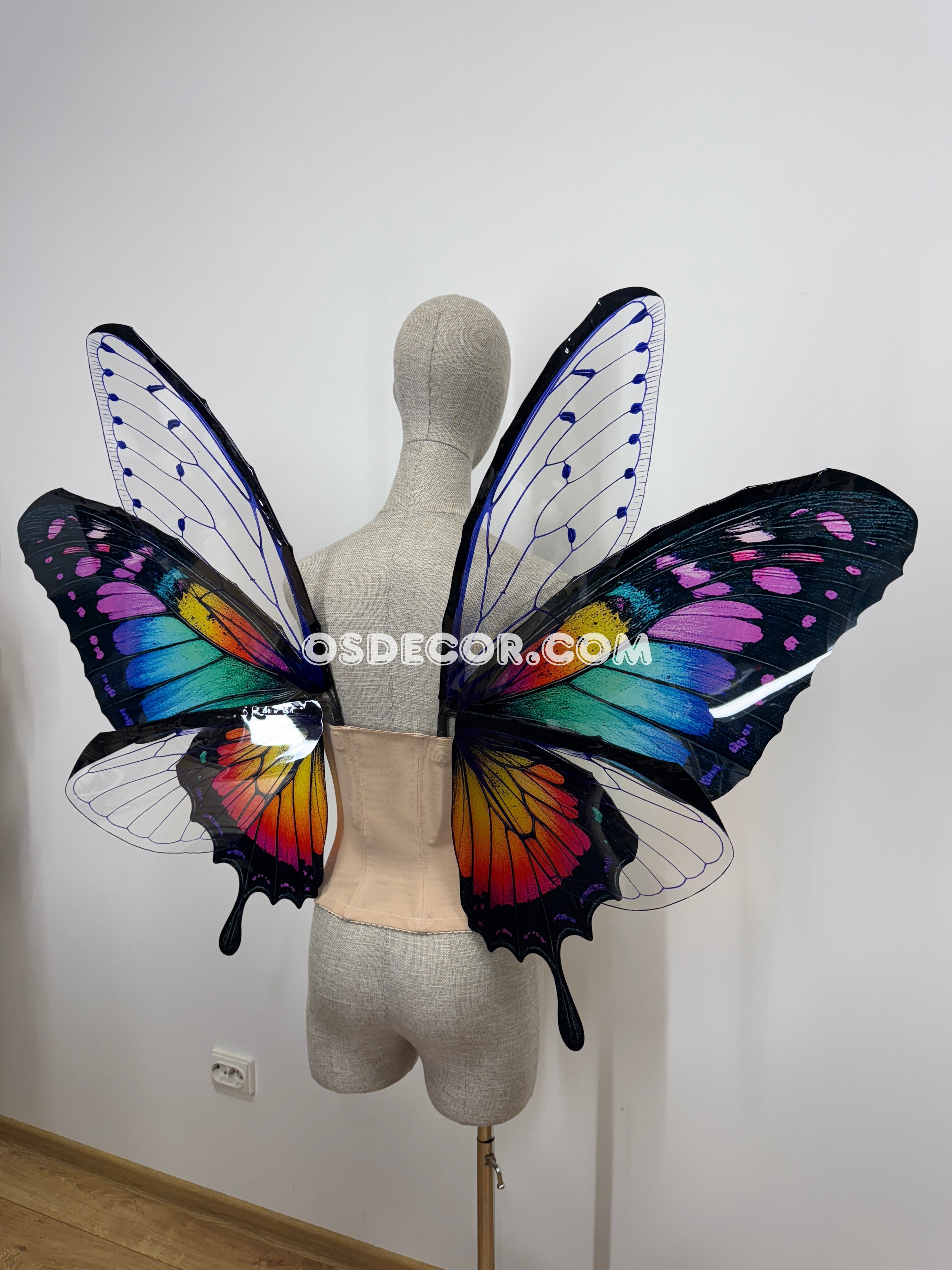 Rainbow Butterfly Fairy Wings