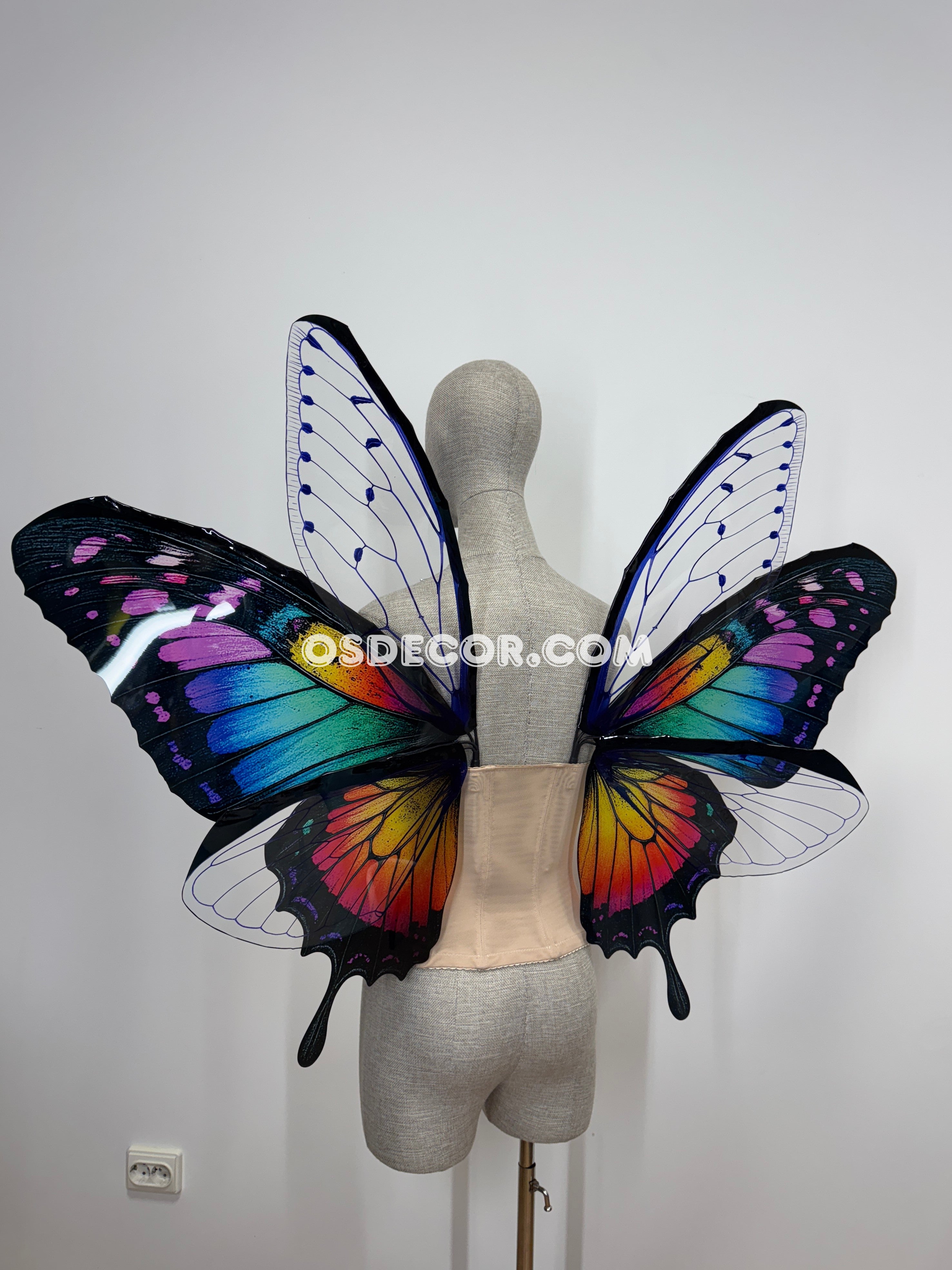 Rainbow Butterfly Fairy Wings