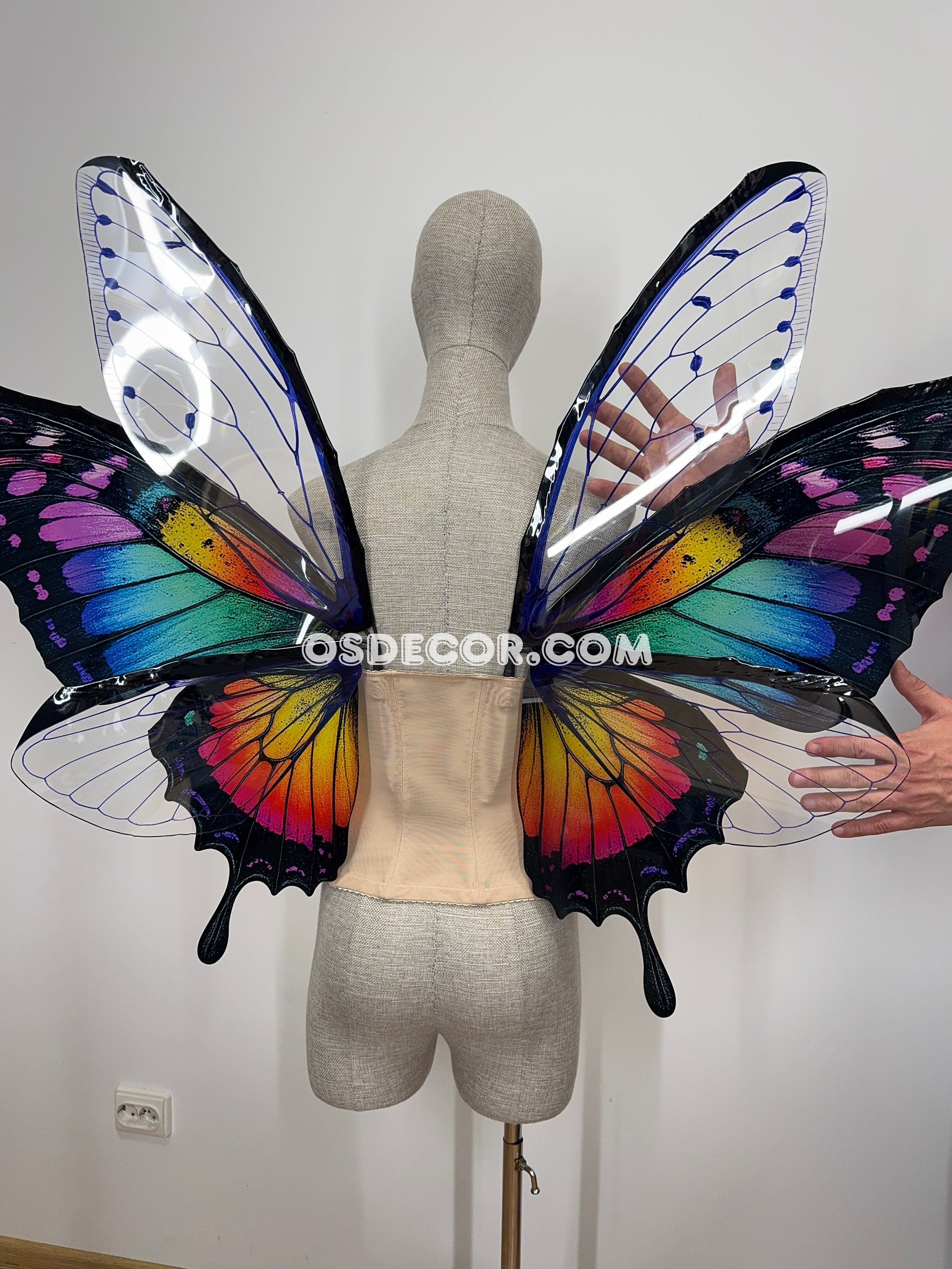 Rainbow Butterfly Fairy Wings