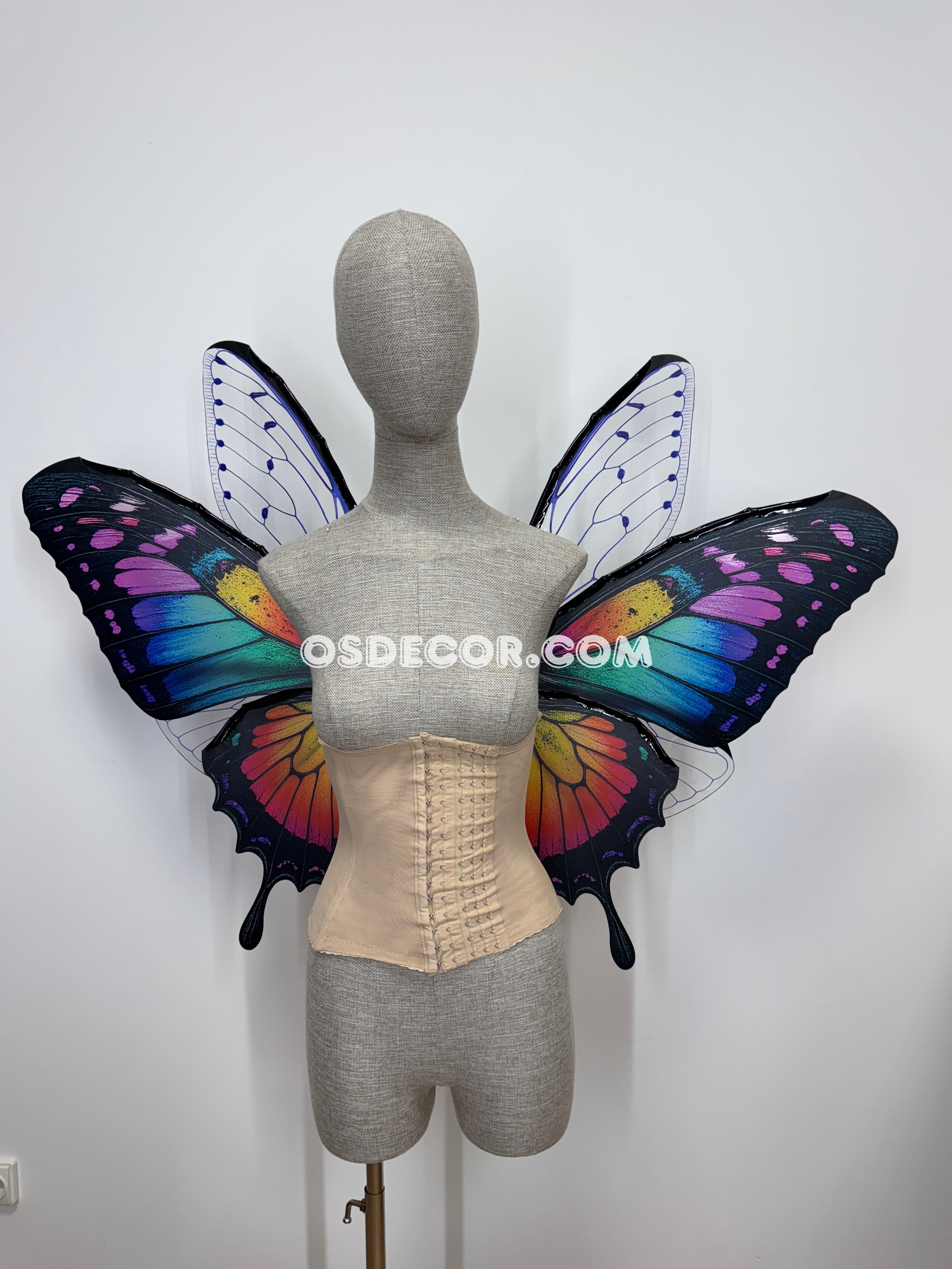 Rainbow Butterfly Fairy Wings