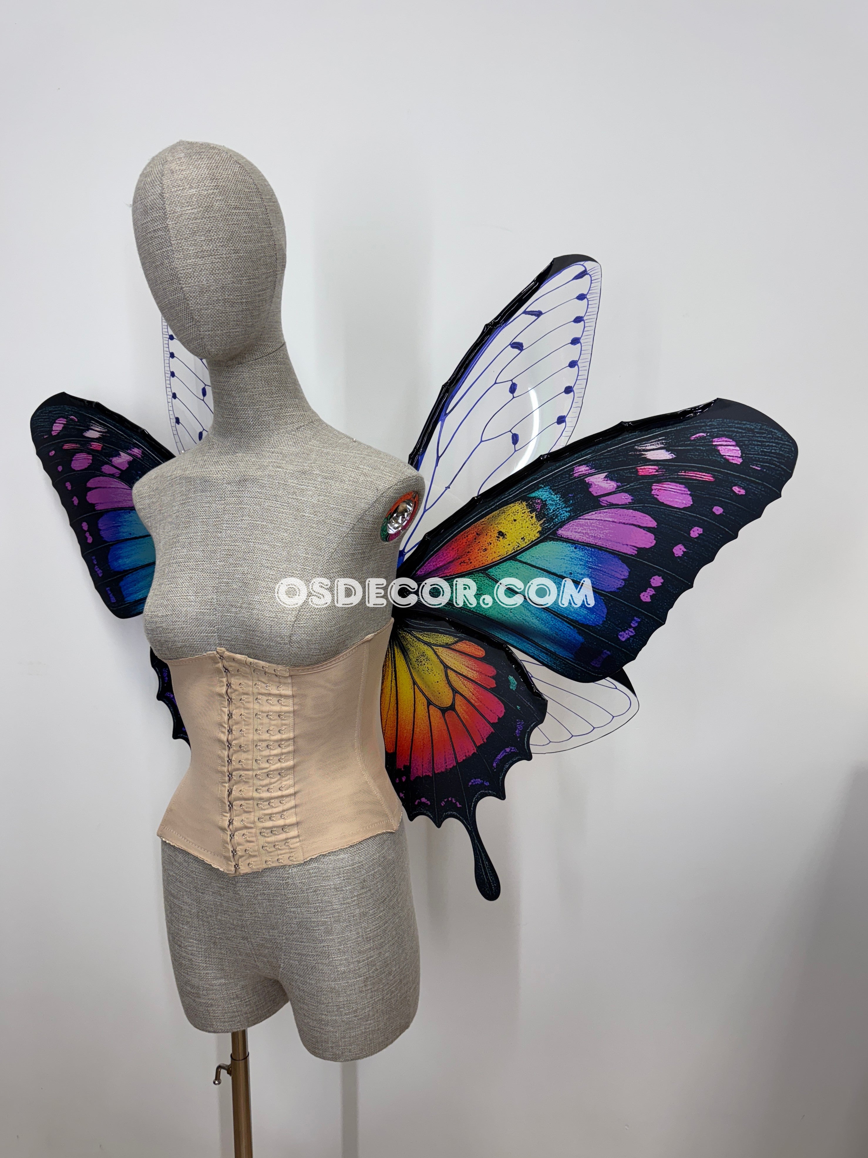 Rainbow Butterfly Fairy Wings