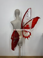 Red Canada Butterfly Fairy Maple Leaf Wings