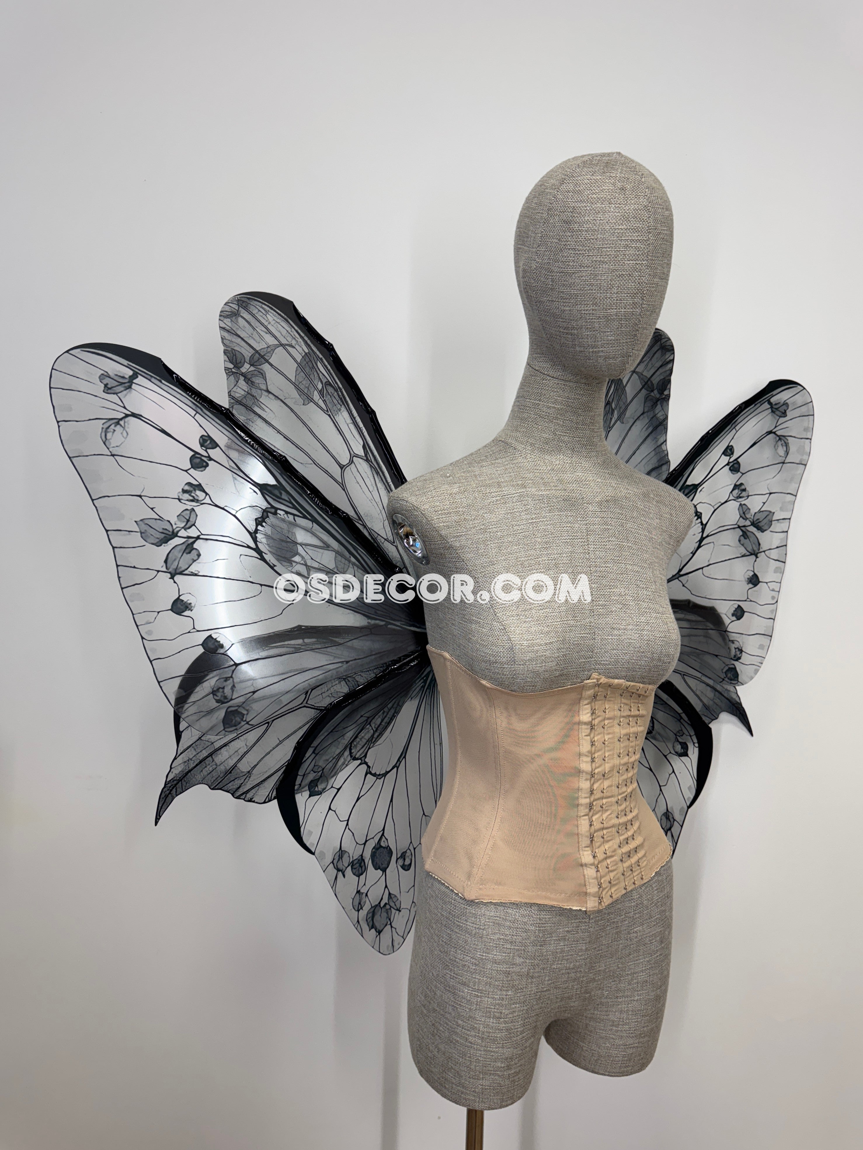 Black Leaves Fairy Wings