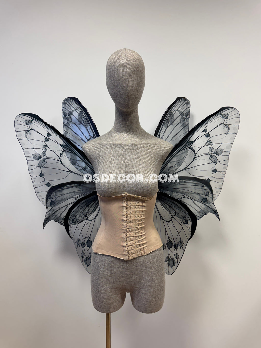 Black Leaves Fairy Wings