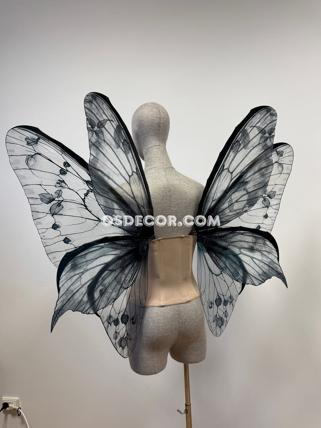 Black Leaves Fairy Wings