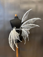 White Transparent Butterfly Fairy Wings