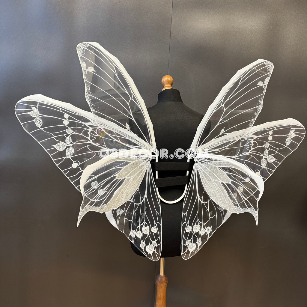 White Transparent Butterfly Wings
