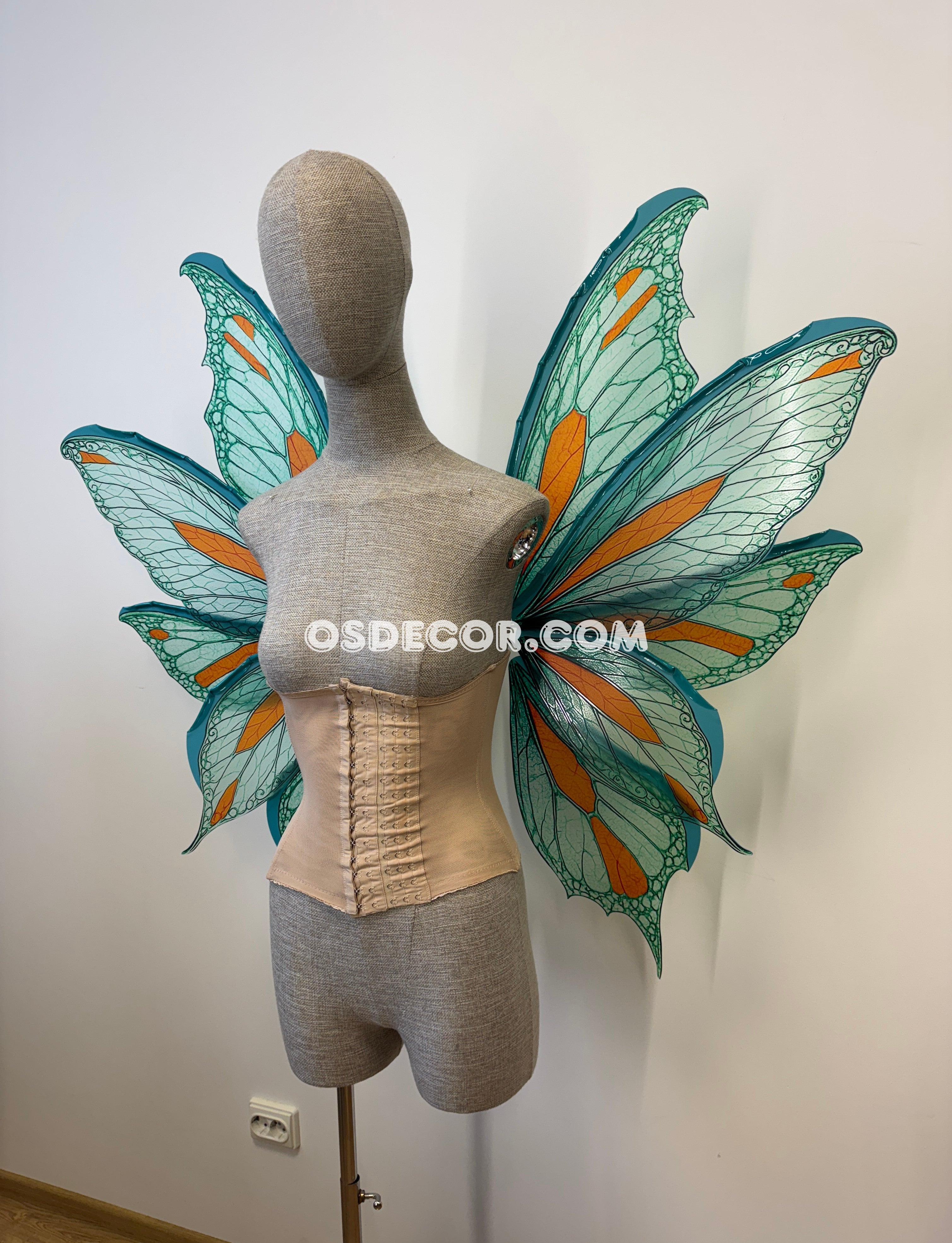 Green Fairy Wings