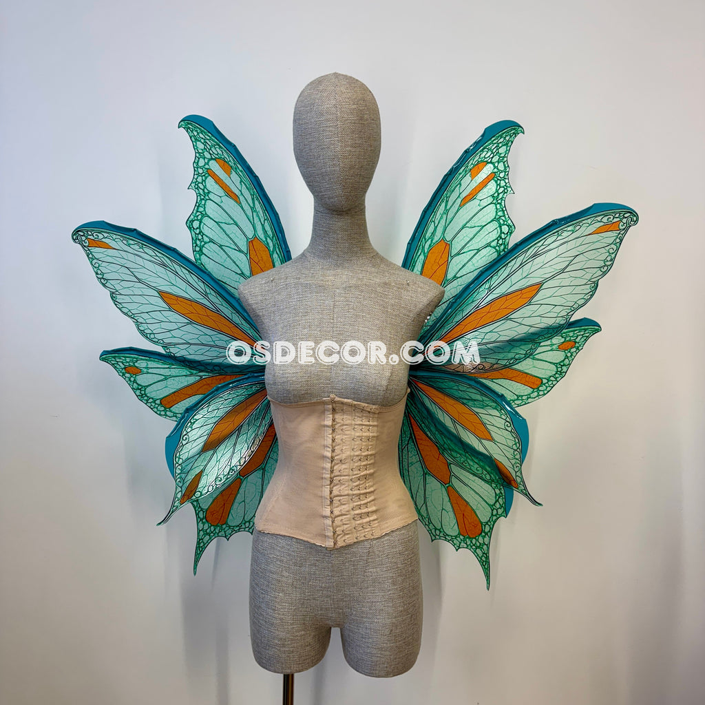Green Fairy Wings