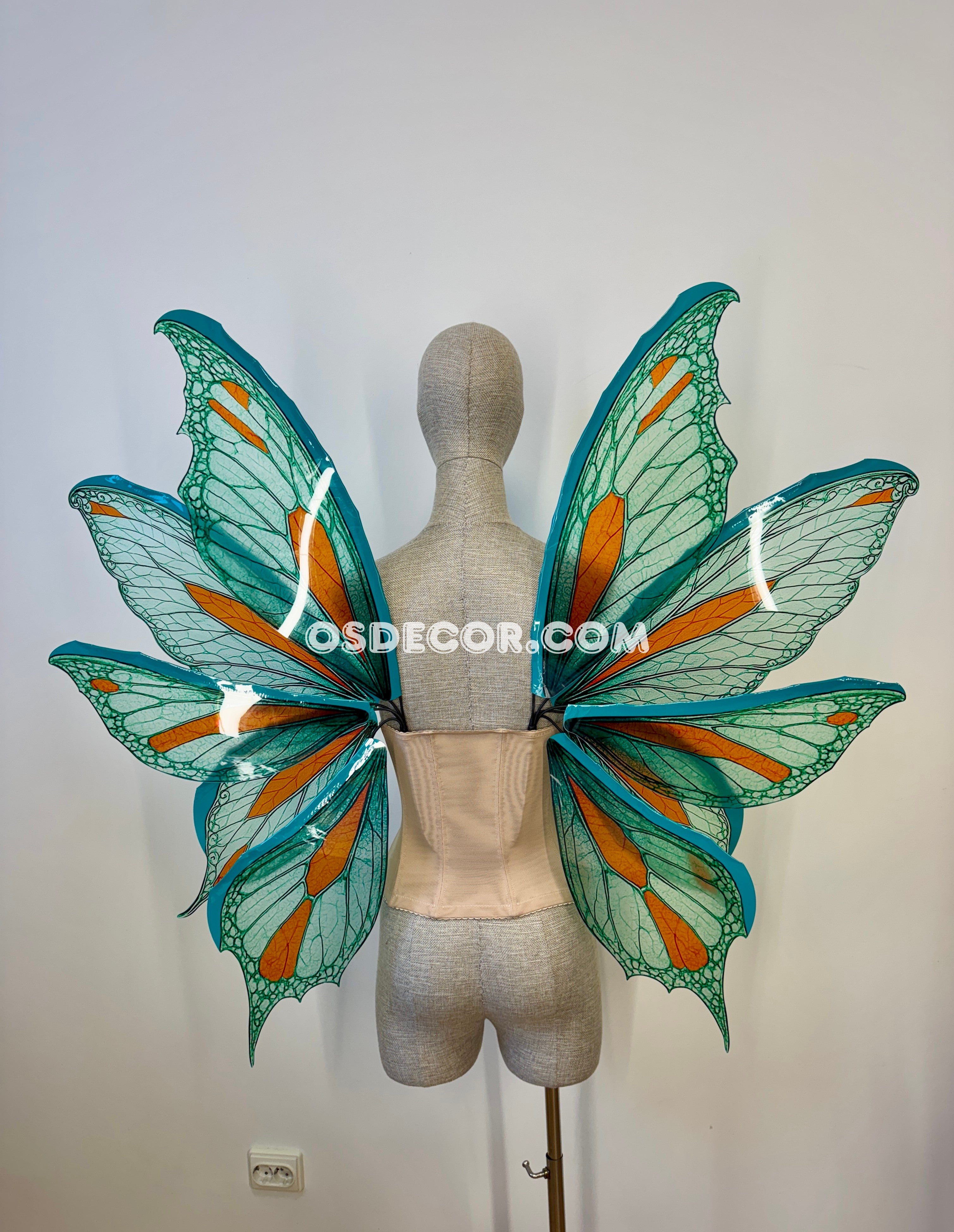 Green Fairy Wings