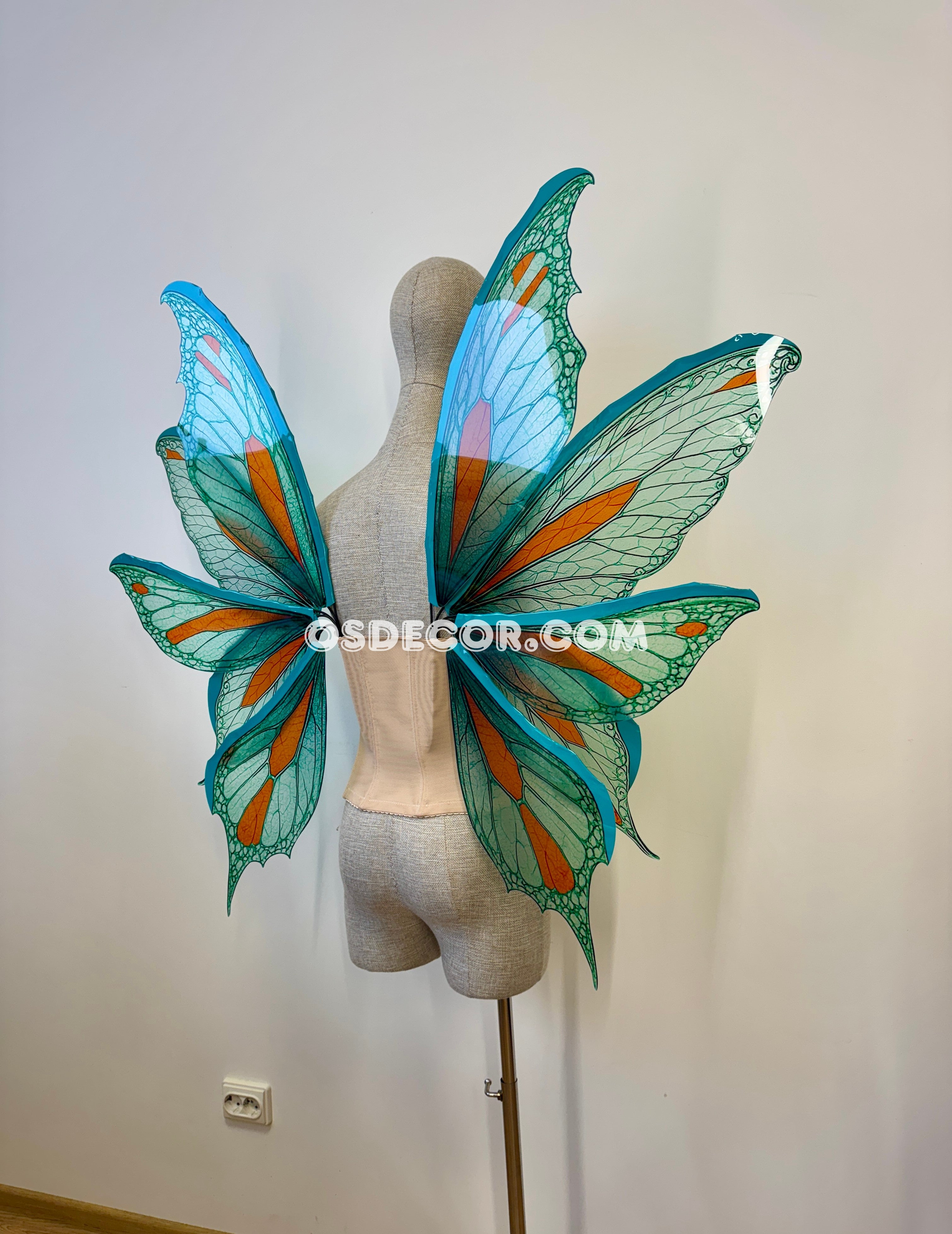 Green Fairy Wings