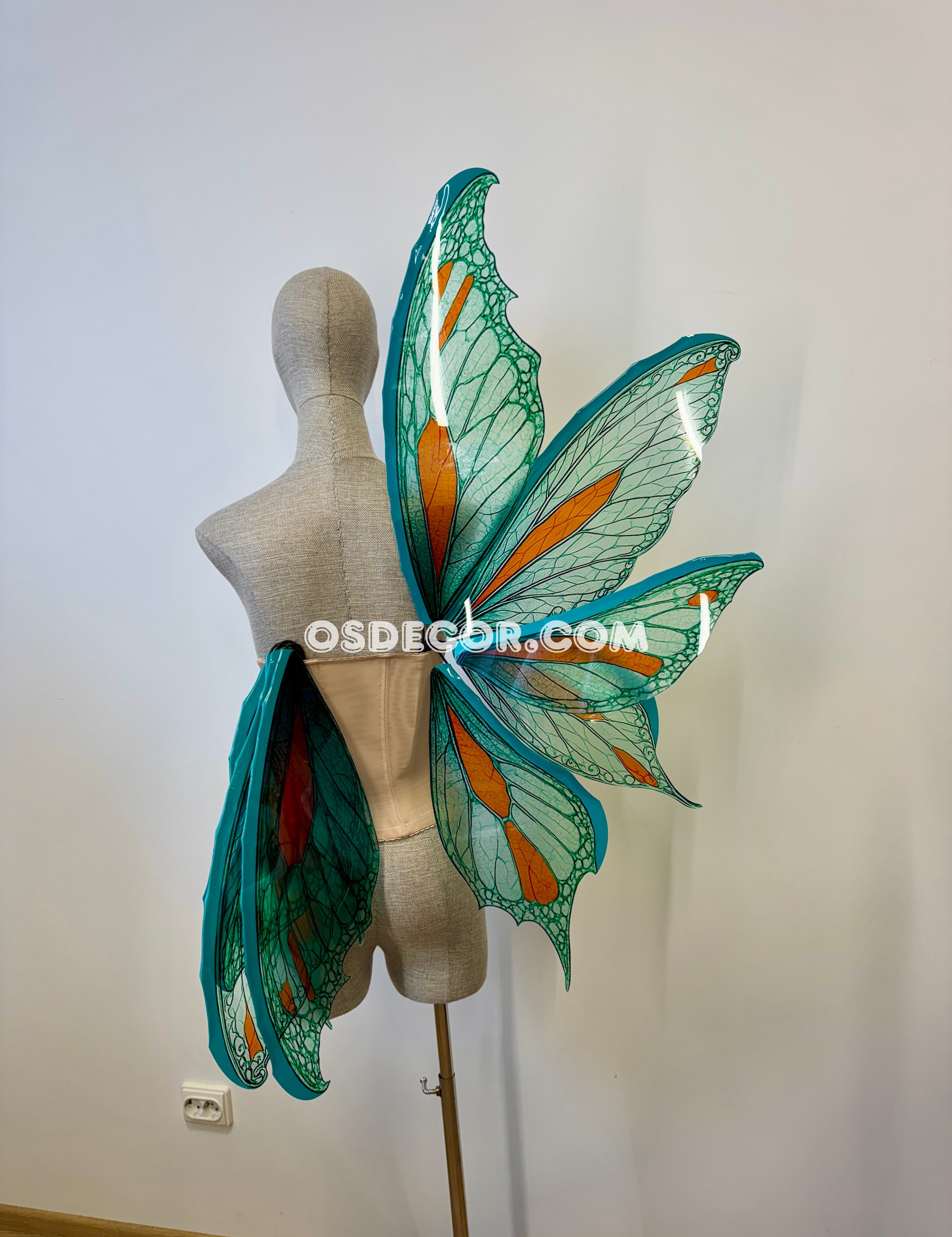 Green Fairy Wings
