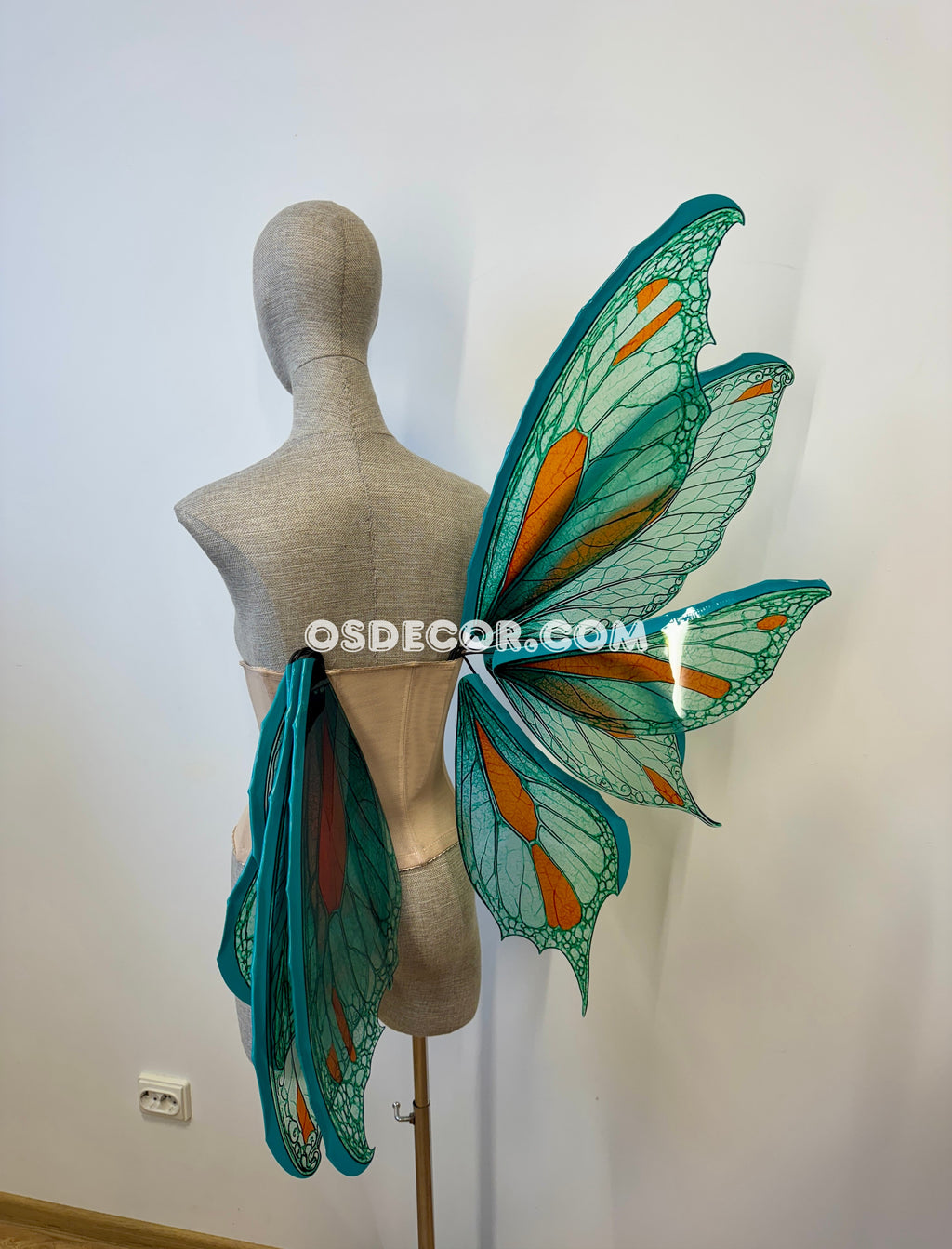 Green Fairy Wings