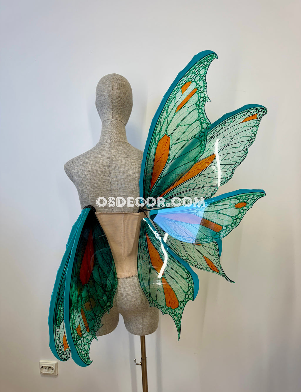 Green Fairy Wings
