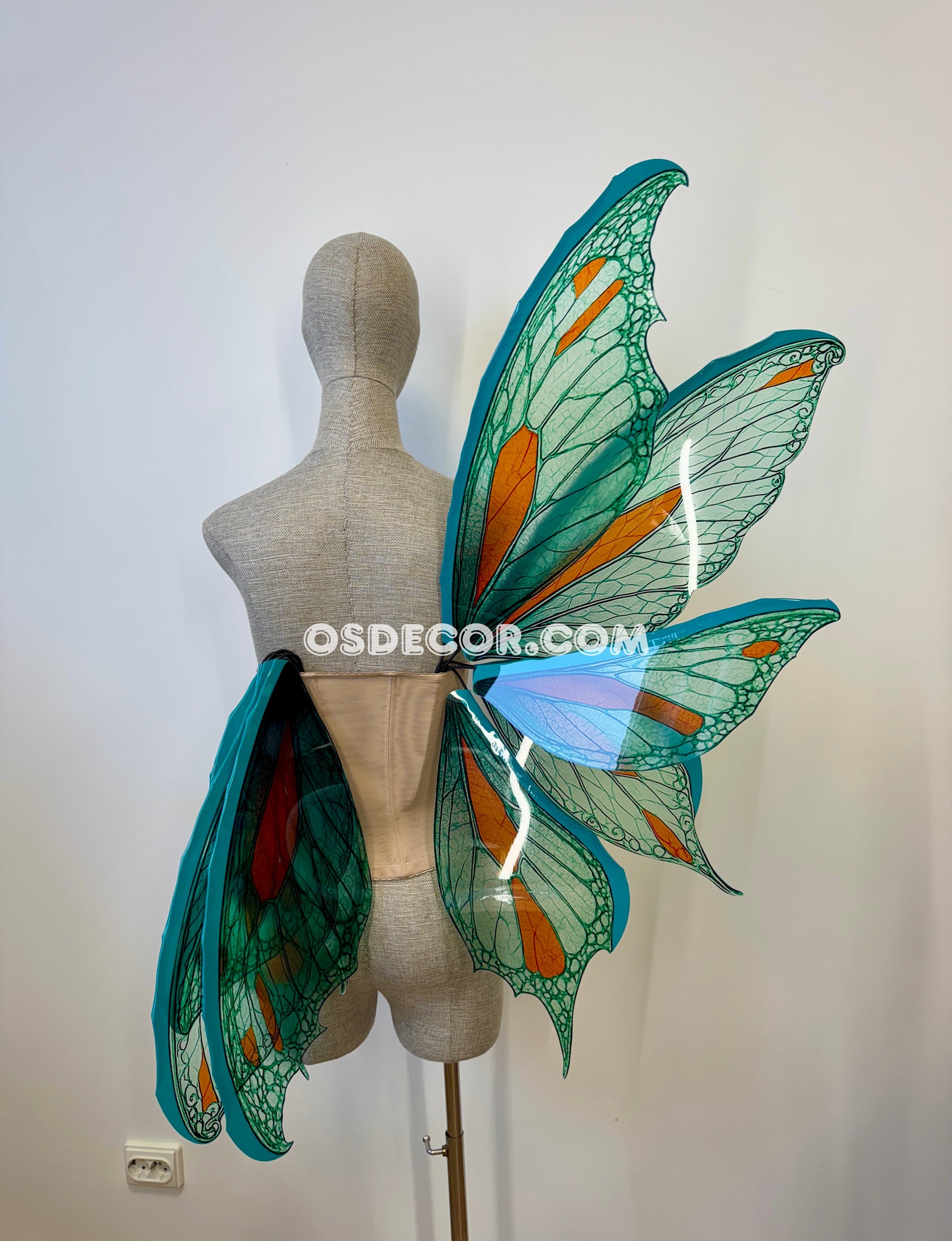 Green Fairy Wings