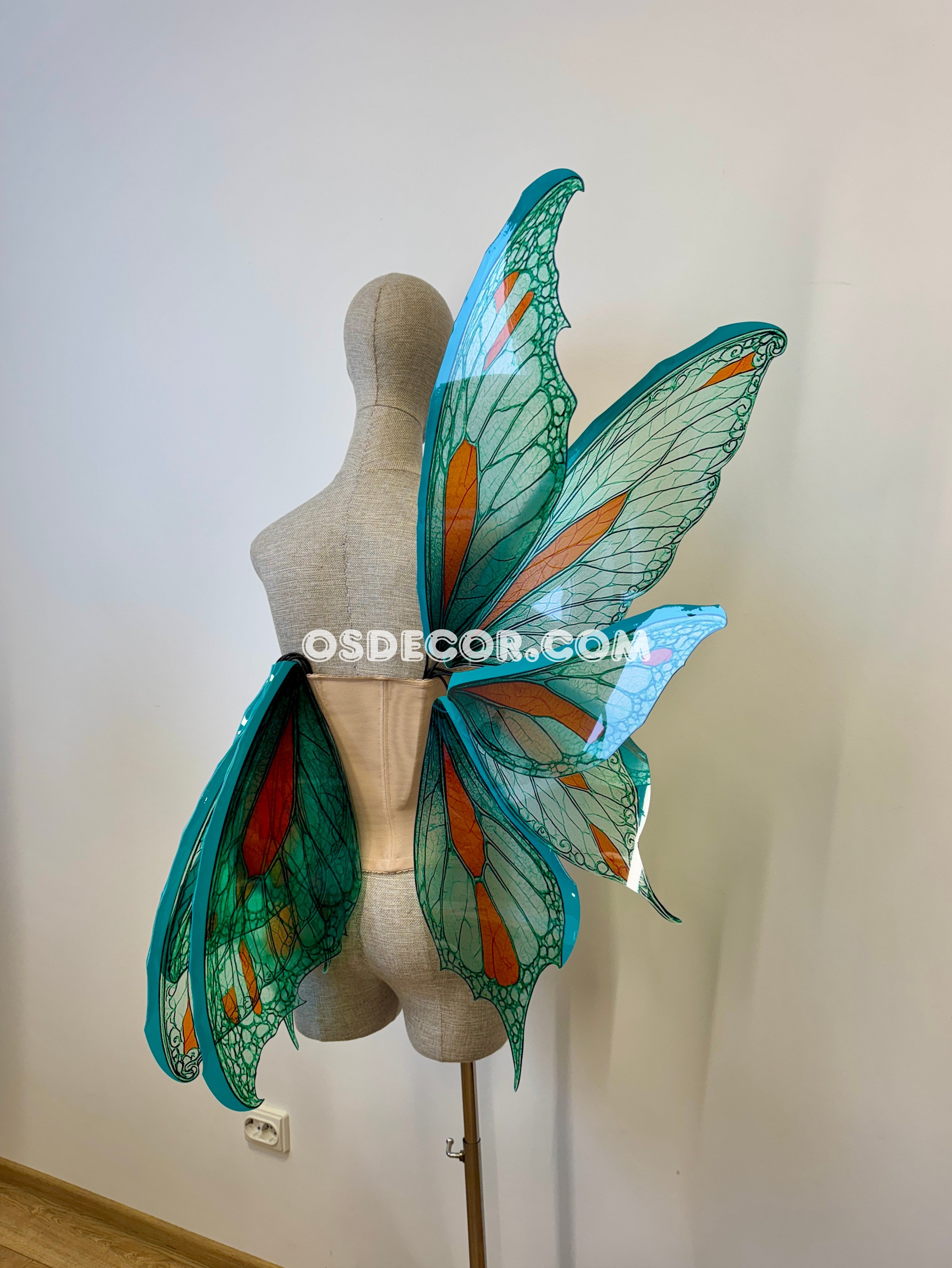 Green Fairy Wings