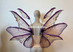 Pink Leaves Fairy Wings