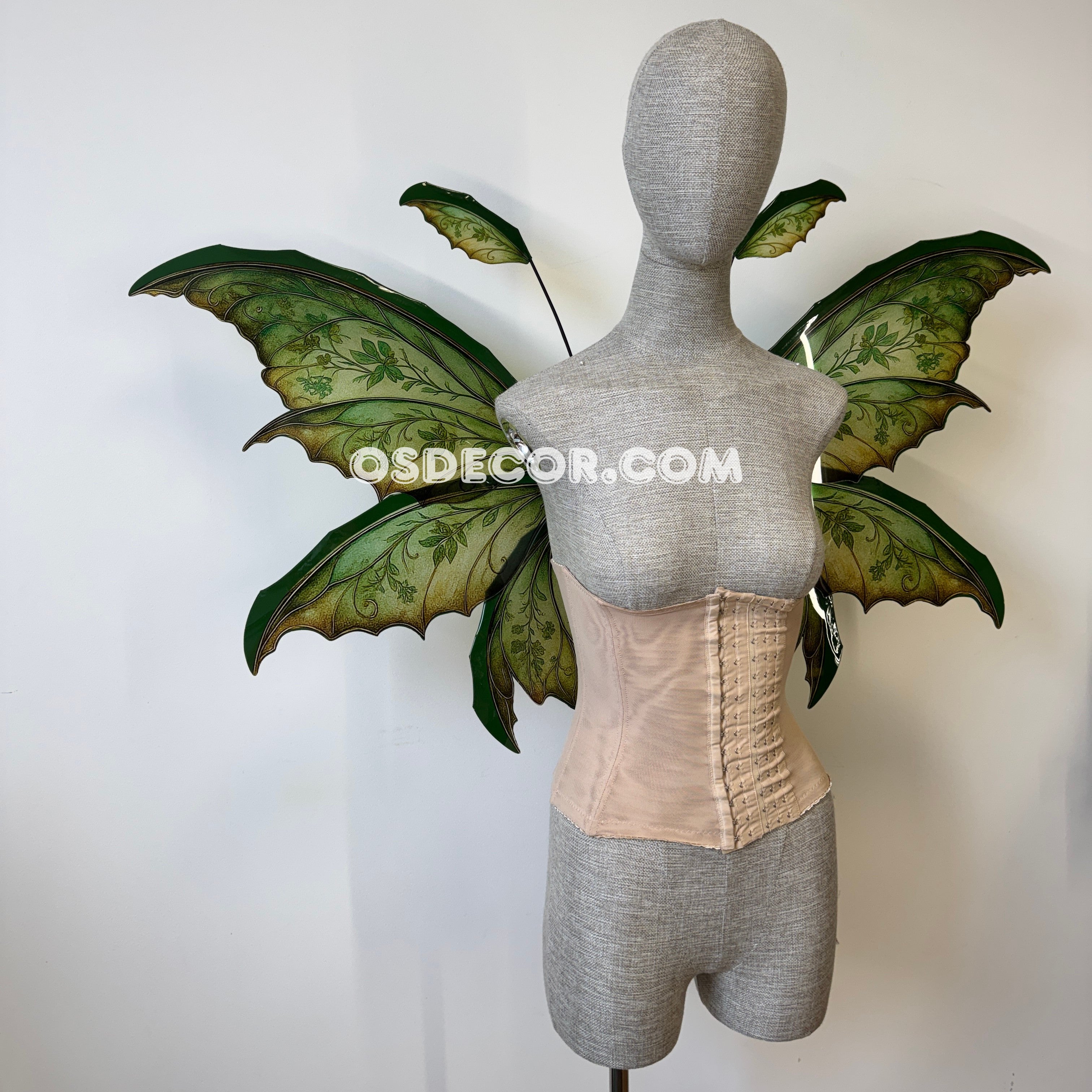 Green Enchanted Forest Fairy Wings