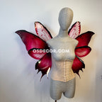 Pink Flower Butterfly Fairy Wings