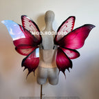 Pink Flower Butterfly Fairy Wings