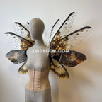 Orange Brown Moth Fairy Wings