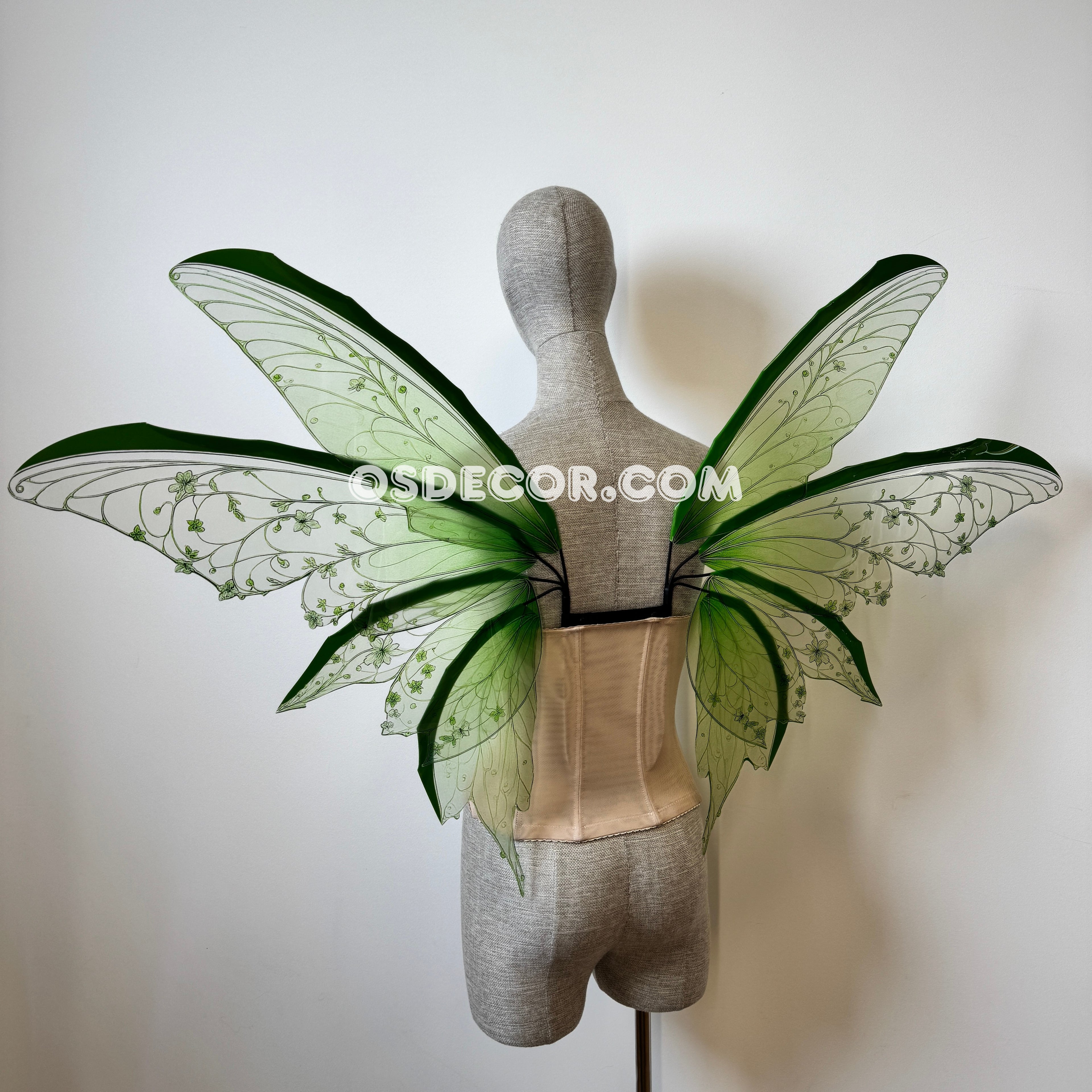 Green Enchanted Forest Fairy Wings (копия)
