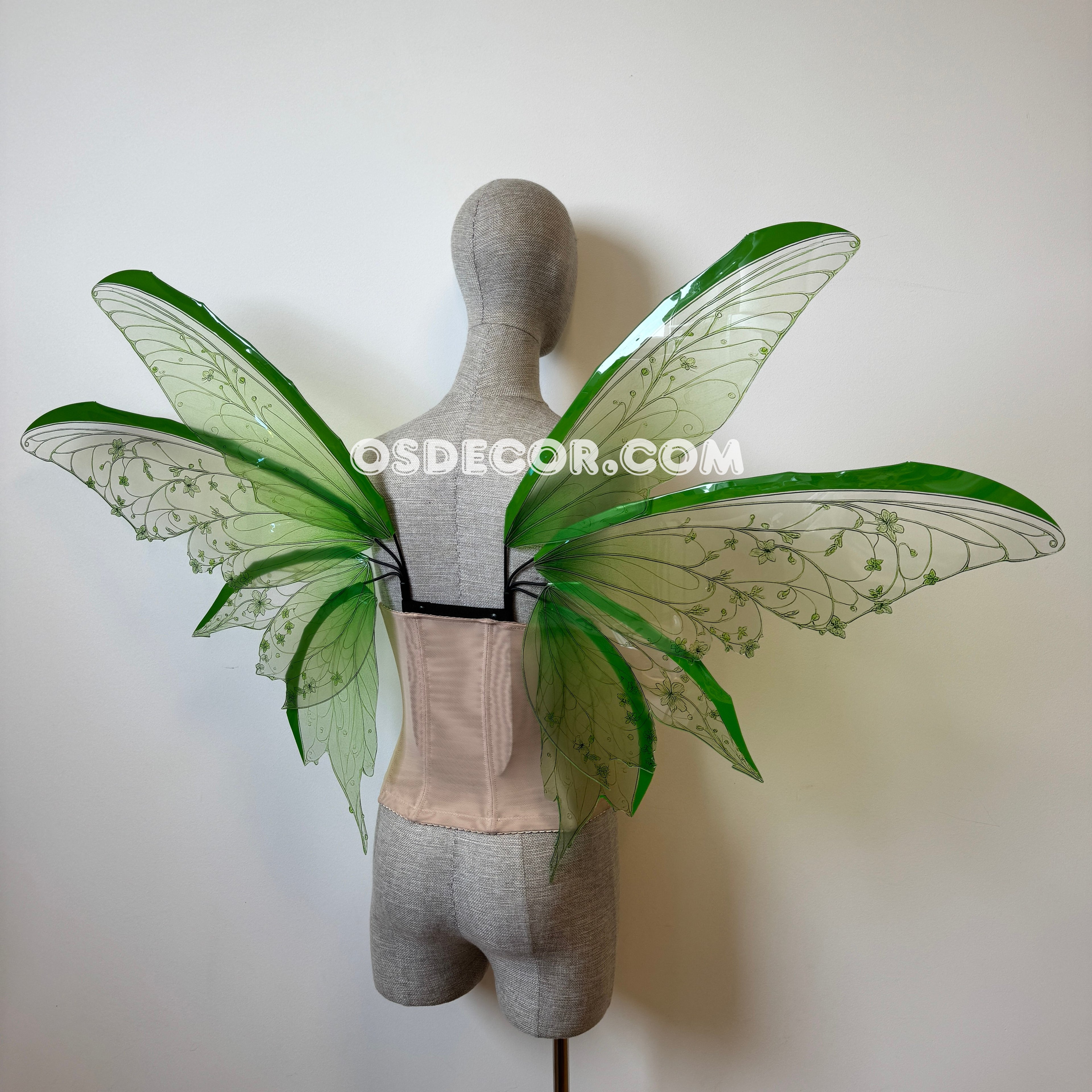 Green Enchanted Forest Fairy Wings (копия)
