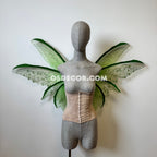 Green Enchanted Forest Fairy Wings