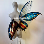 Red USA Butterfly Fairy Maple Leaf Wings