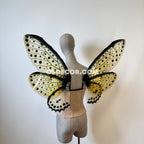 Yellow Black Bug Fairy Wings